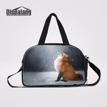Dispalang унисекс Прочная Складная Сумка лиса Многофункциональный Дорожные сумки Чемодан дорожная Сумочка Carry On Чемодан сумка