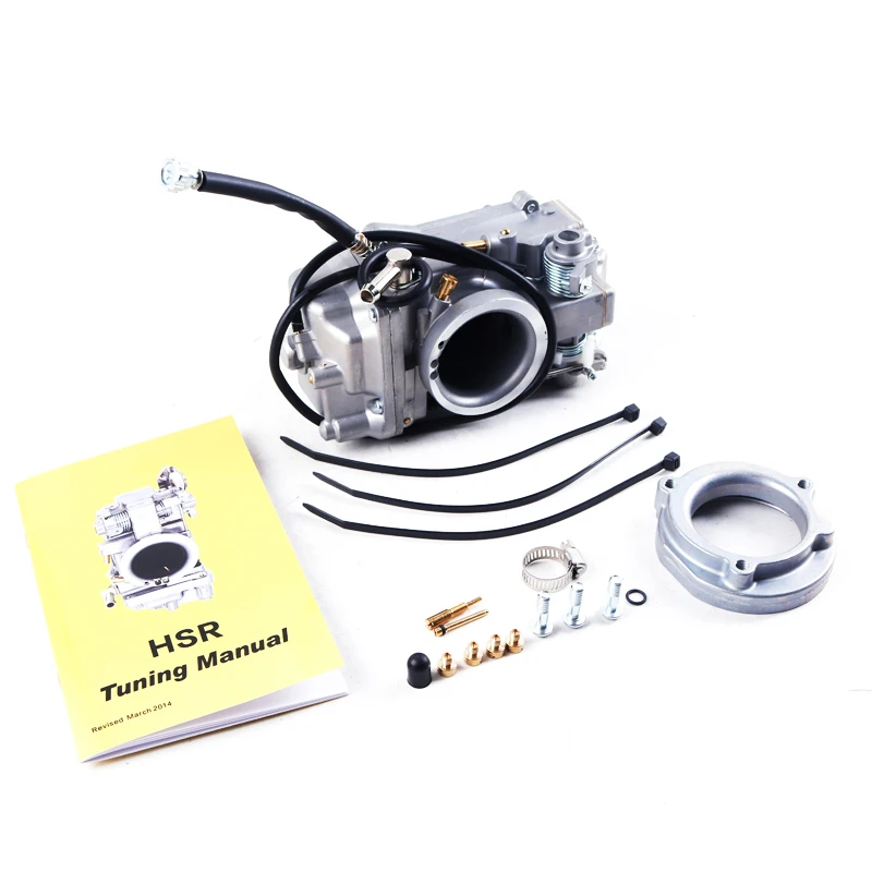 Motorcycle Carburetor For Mikuni Type HSR TM42 42mm HSR45 45mm HSR48 48mm Harley Evolution Pump Performance