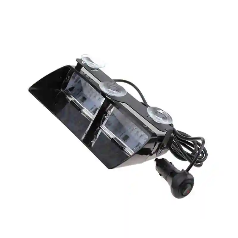 

48W Windshield Led Strobe Light S2 Viper Car Flash Signal Emergency Fireman Police Beacon Warning Light Red Blue Amber White