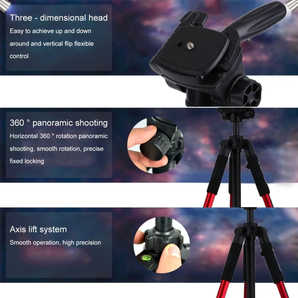 Zomei Professional камера штатив стенд держатель для iPhone для samsung цифровой с сумка