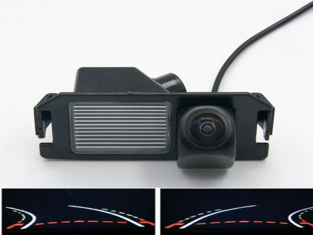 

Fisheye Lens Trajectory Tracks 1080P Parking Car Rear view Camera For Kia Soul 2012 2013 2014 Waterproof Reverse Backup Camera