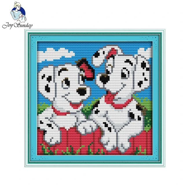 Joy Sunday Animal Babies Cross Stitch Patterns Christmas Stocking Needlepoint  Kits for Kids Handcraft Embroidery Home Decoration - AliExpress