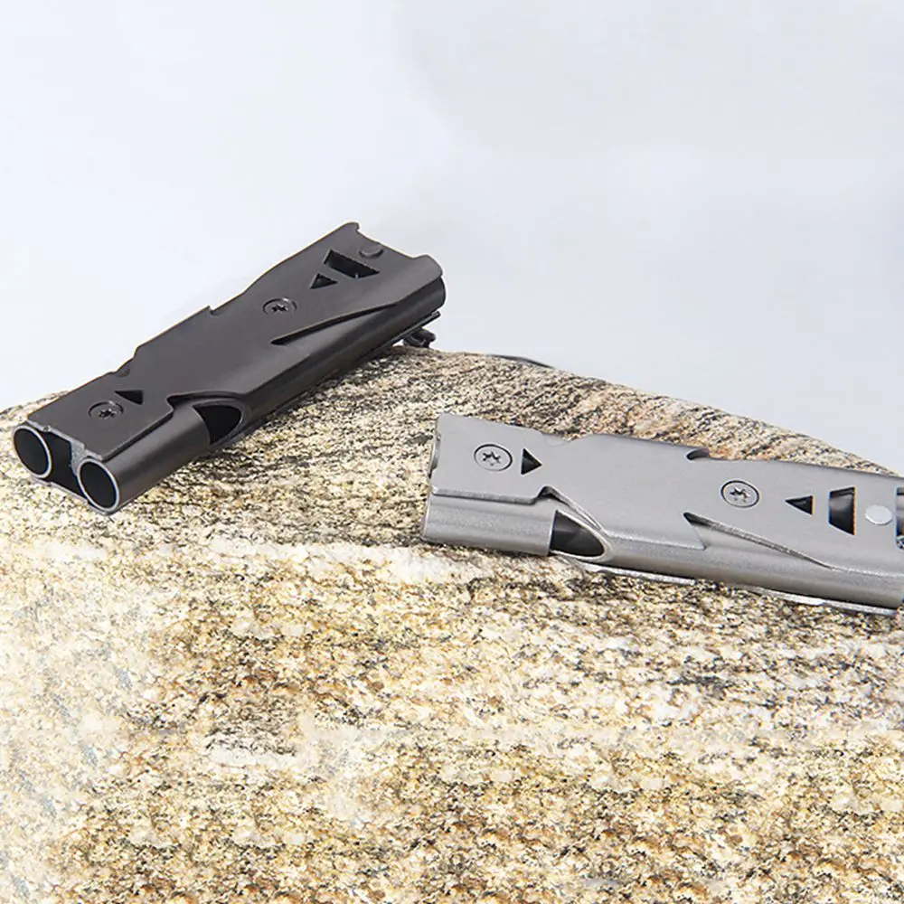 Outdoor Survival Whistle 150DB Stainless Steel Whistle Lifesaving Emergency SOS Outdoor Camping Survival Tools 2 Colors Outdoor Survival Whistle 150DB Stainless Steel Whistle Lifesaving Emergency SOS Outdoor Camping Survival Tools 2 Colors