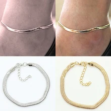 Women’s Sexy Fish Scales Anklet Chain Beach Sandal Ankle Bracelet Foot Jewelry