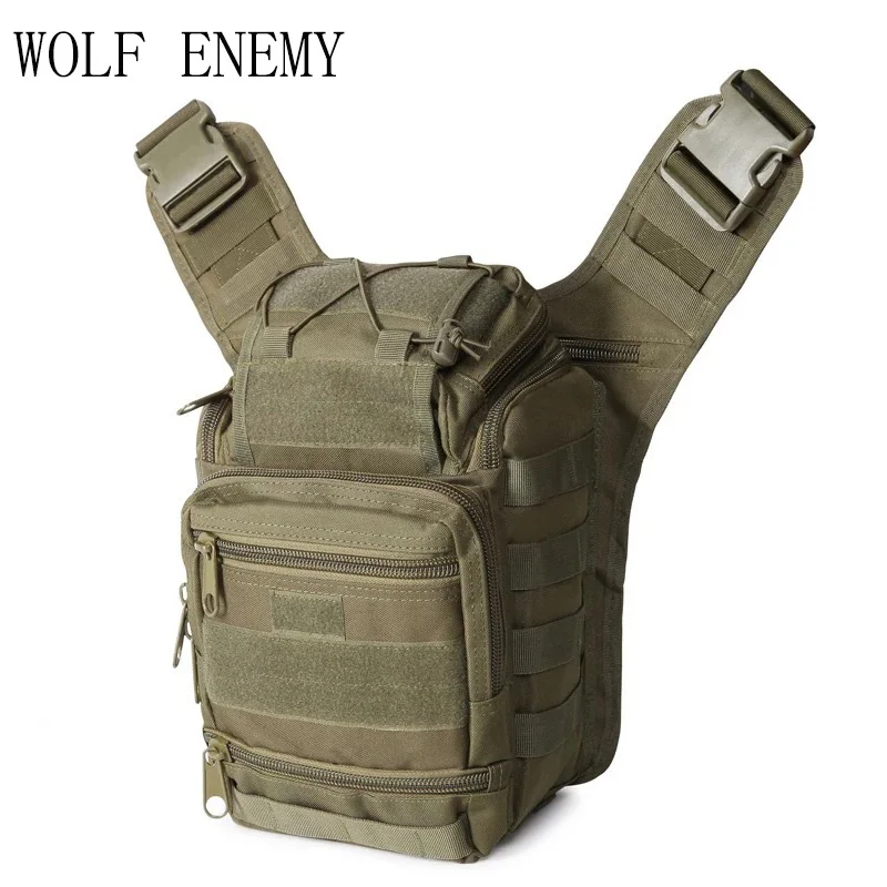 Открытый военный тактический крепеж Спорт нагрудная сумка для путешествий сумка для мужчин женщин сумки через плечо снаряжение для