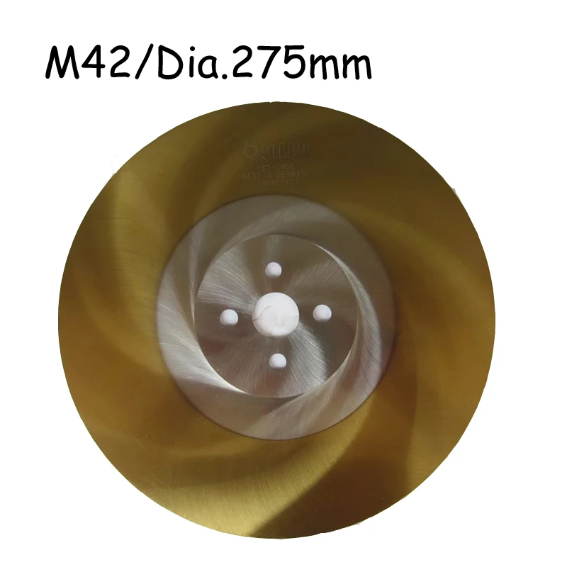 Dia.275mm M42 HSS Circular Saw Blade with TiN-Coated for Stainless Steel Pipes and Metal Tubes | Инструменты