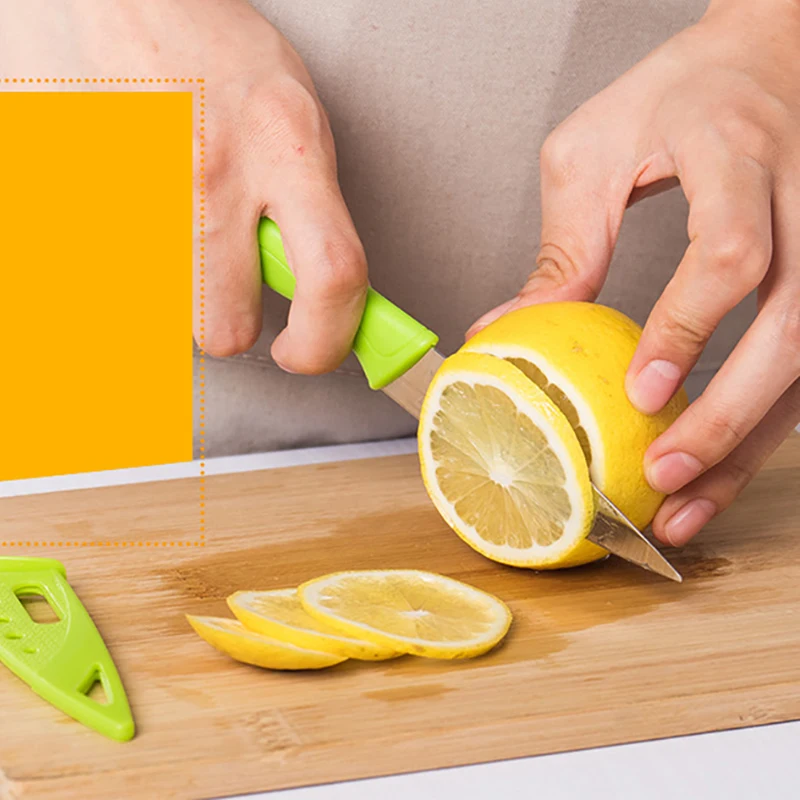 2pc/set Stainless Steel Vegetable Slicer Cutting kitchen gadgets Multi function Fruit Knife