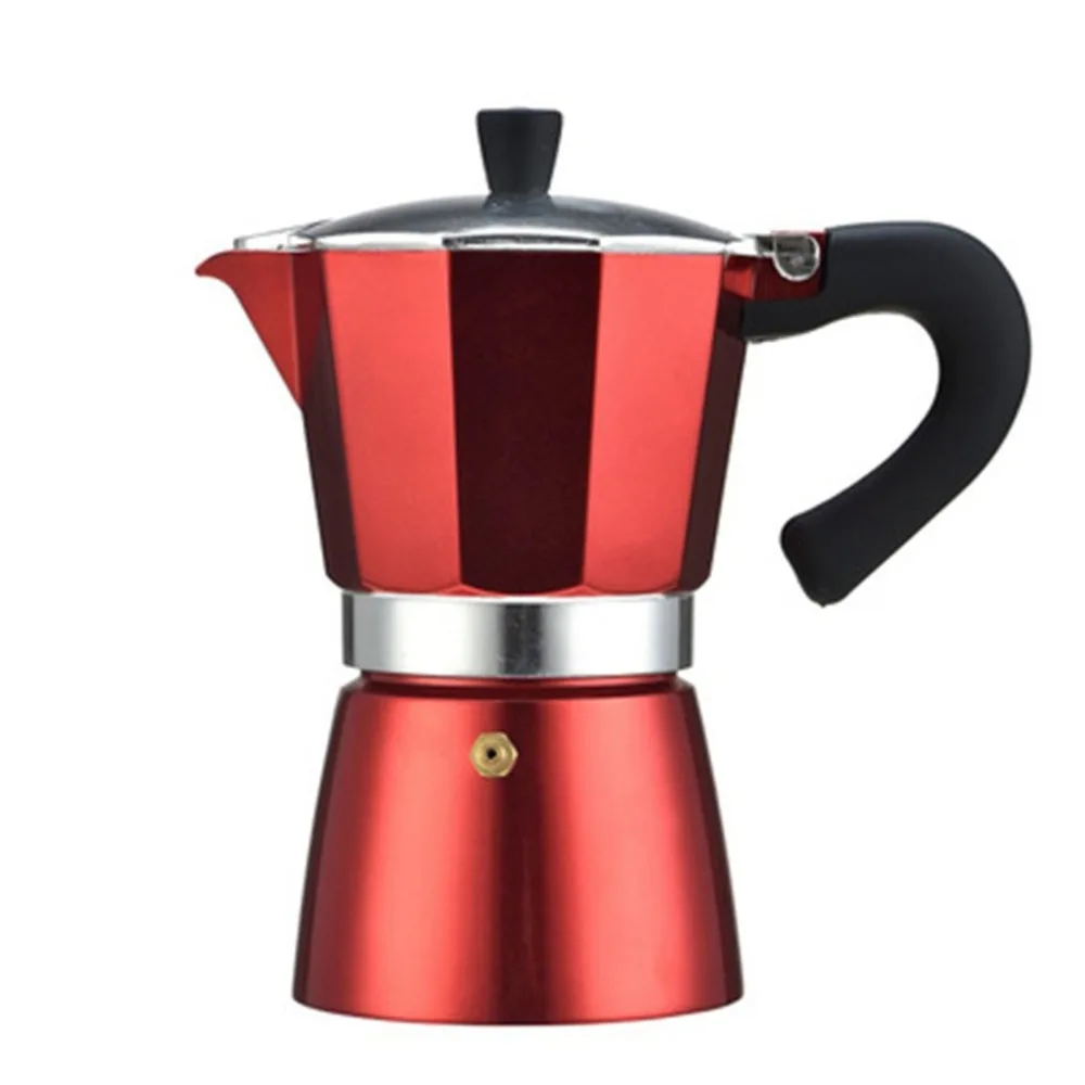 Multi Colors Aluminum Coffee Moka Pot Electrical Espresso Coffee Maker Latte Cup Portable Home Office Coffee Pot Multi Colors Aluminum Coffee Moka Pot Electrical Espresso Coffee Maker Latte Cup Portable Home Office Coffee Pot