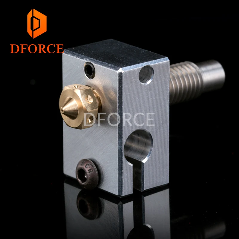 DFORCE Высокое качество 3D принтер нагреватель Блок для сенсорных картриджей + сопло