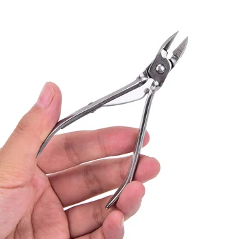 

Hot Sale 1Pc Fingernail Toenail Cuticle Nipper Trimming Stainless Steel Nail Clipper Cutter Cuticle Scissor Plier Manicure Tool