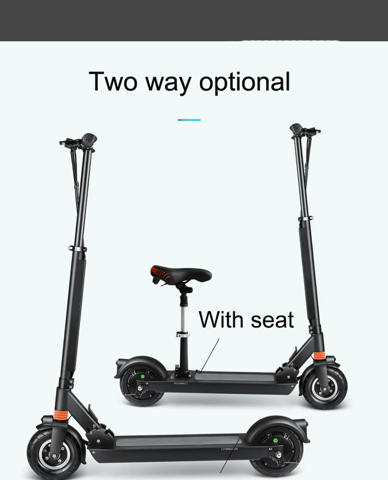 Cheap 350W 8inch 36V 48V Off Road Electric Scooter Adulto Powerful Hoverboard Electric Skateboard CE Ruimas Foldable Lithium Battery 14