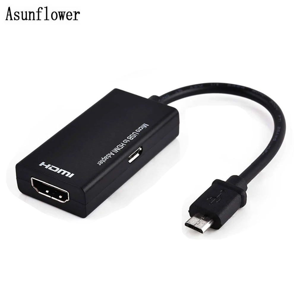  MHL Micro USB A HDMI 1080P HD Cavo Dell'adattatore del Convertitore Per htc Sony SamSung Galaxy HDT