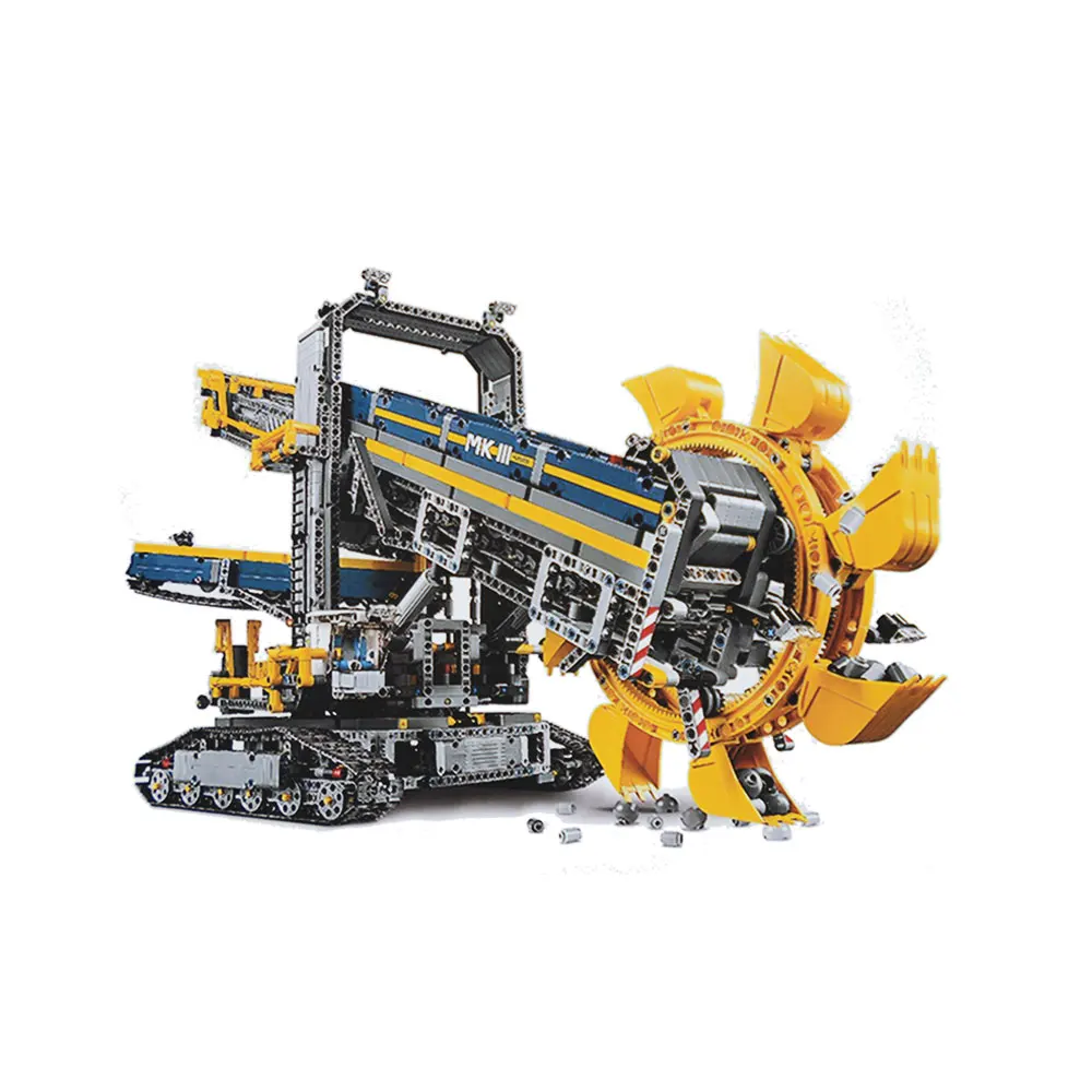 

Technic series Bucket Wheel Excavator Motorized model Building Blocks legoinglys 42055 car-styling toys for children