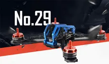 DIY mini FPV drone MANGO C029 210mm 5″ pure carbon fiber frame unassembled 4mm wing arm main plate