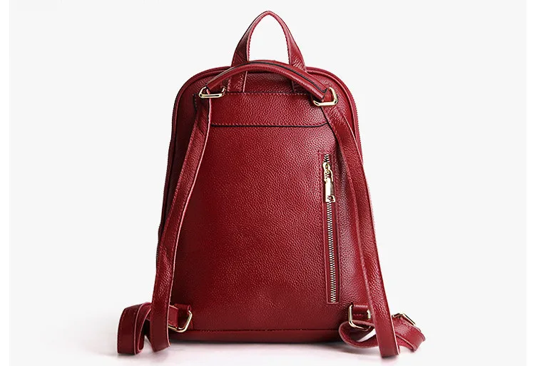 Женский рюкзак из тисненой кожи, сумка из натуральной воловьей кожи, школьная сумка в стиле панк со змеиным узором, сумки на плечо для девочек A363