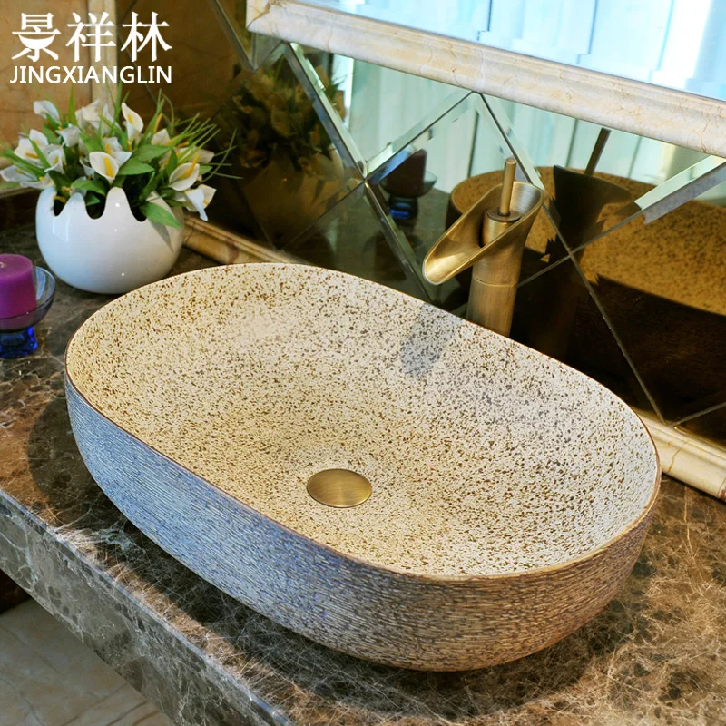 

Fashion rectangle art basin wash counter basin mdash . primaries scrub