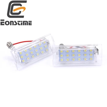 

Eonstime 2PC White Error Free Bright 18 LED License Plate Lights For Bmw E53 X5 1999-2003 E83 x3 2004-2009