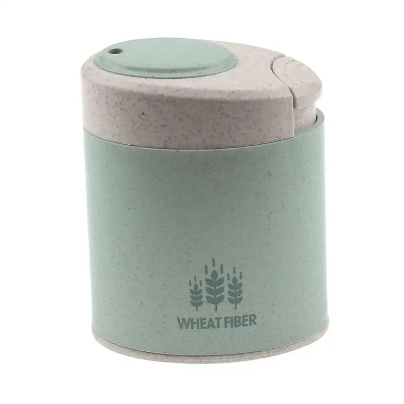 Пшеничная солома Ручной пресс автоматическая коробка для зубочистки кухонные банки зубочистки - Цвет: 02