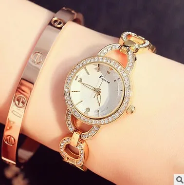 KIMIO роскошные дамы Часы Reloj Mujer модные женские туфли браслет Повседневные часы