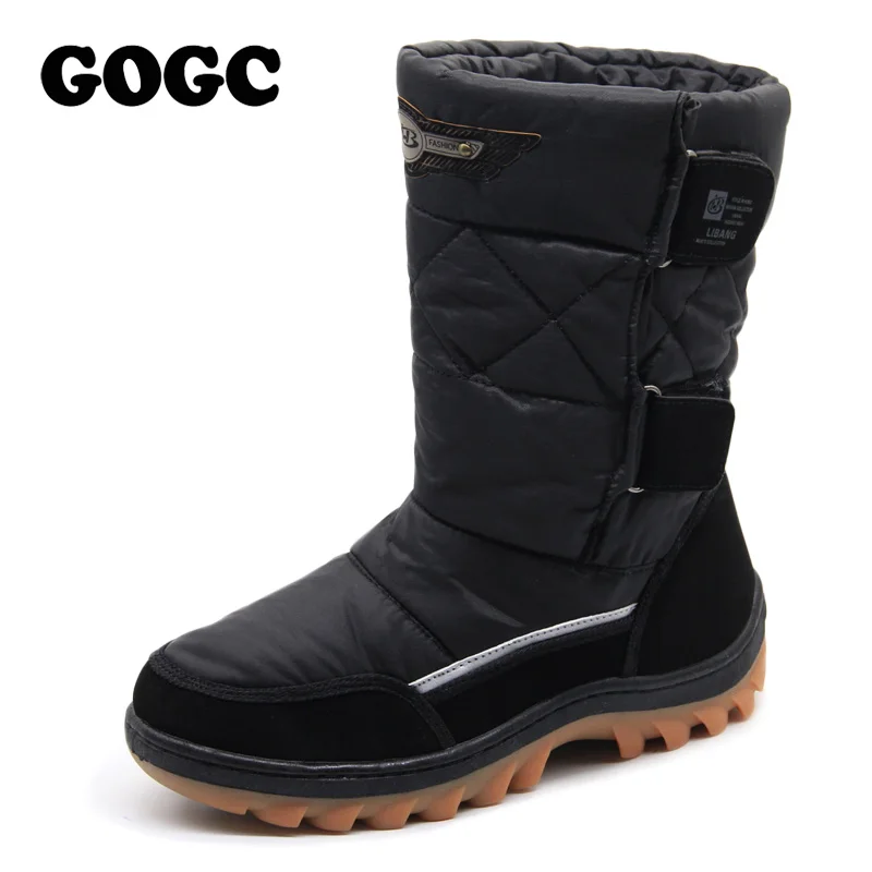 GOGC Russian Famous Brand Men's Winter Boots Snow High Quality Warm and ...