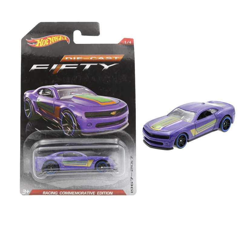 Hot Wheels 1: 64 сплав рулевой гоночный автомобиль, горячая четырехколесная тележка, мультяшная Игрушечная модель автомобиля, ретро автомобиль фитинг