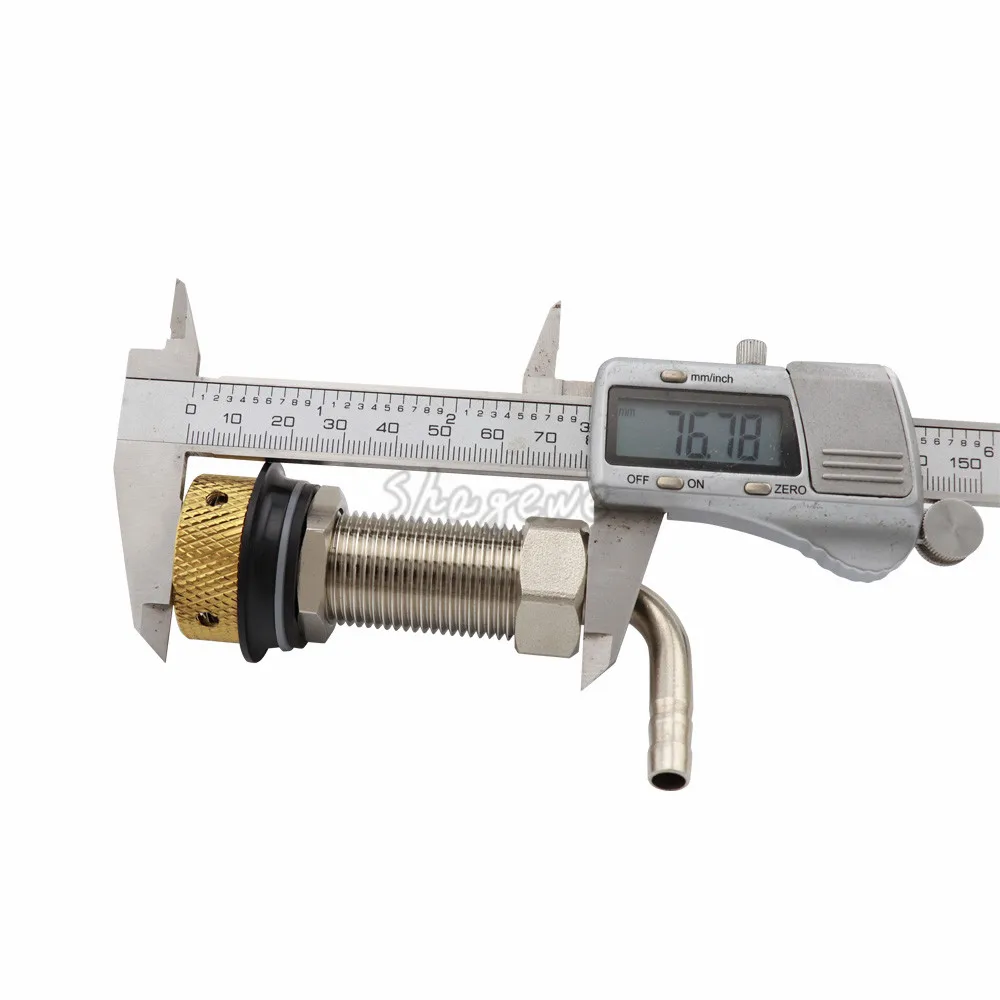Golden Plating Beer Faucet Adjustable Beer Tap Faucet Flow Control 73mm Long Shank Home brew Keg Tap Dispenser (9)