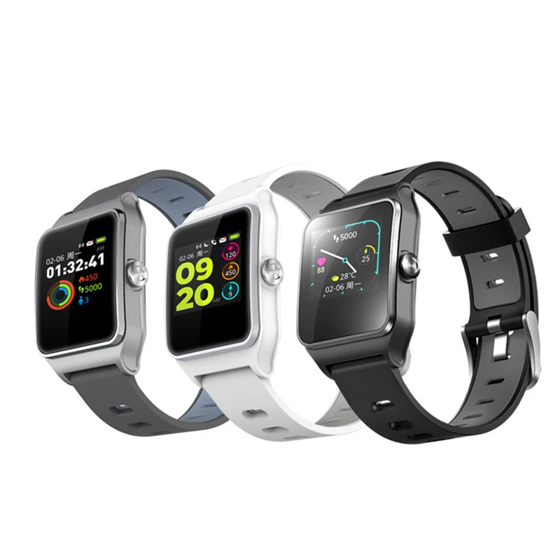iwown P1C Waterproof GPS Sports Watch Dynamic Heart Rate Monitoring Compass Smart Watch Women and Men Smart Bracelet Android IOS