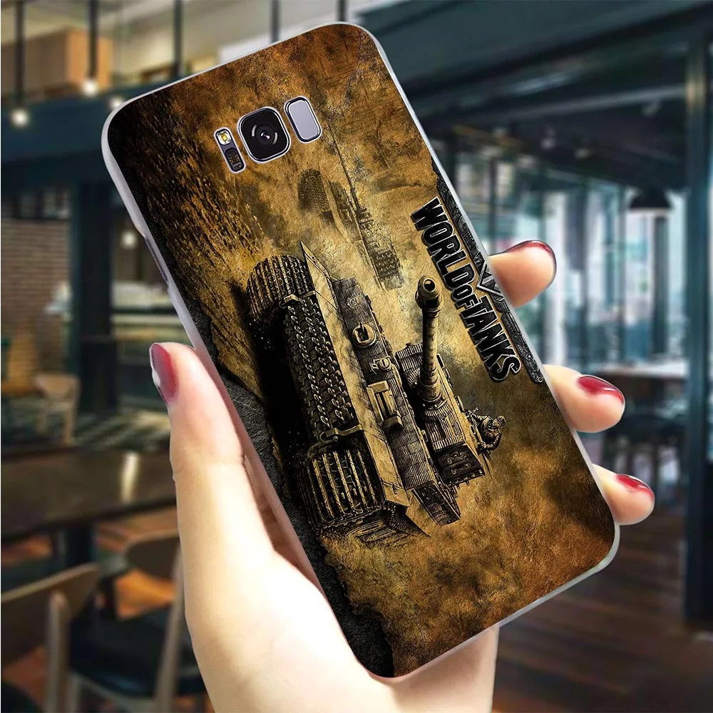 K0508407 Жесткий чехол для Galaxy A30 World of Tanks WOT чехол для samsung A7 чехол A8 A3 A6 Plus A5 A9 A10 A20 A40 A50 A70 чехлы на заднюю панель - Цвет: K0508407
