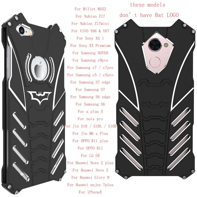 R-Just-Batman-Armor-Case-For-iPhone-5-5S-Se-5C-Cover-6-6S-Plus-Luxury