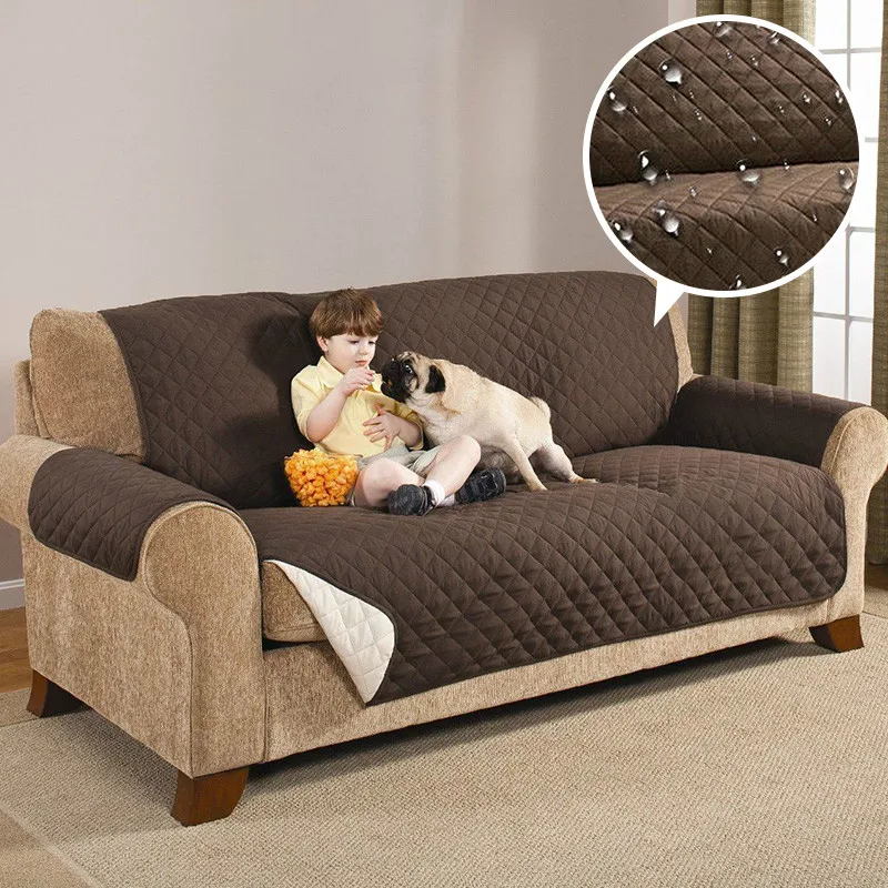 Buy High quality waterproof quilted sofa couch cover