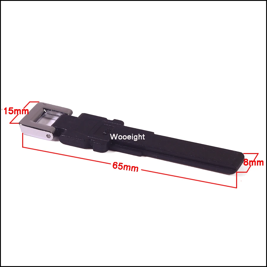 Wooeight Black Insert Smart Remote Uncut Emergency Key Blade For VW Volkswagen CC Passat 2006-2010 2011 Car Accessories (5)