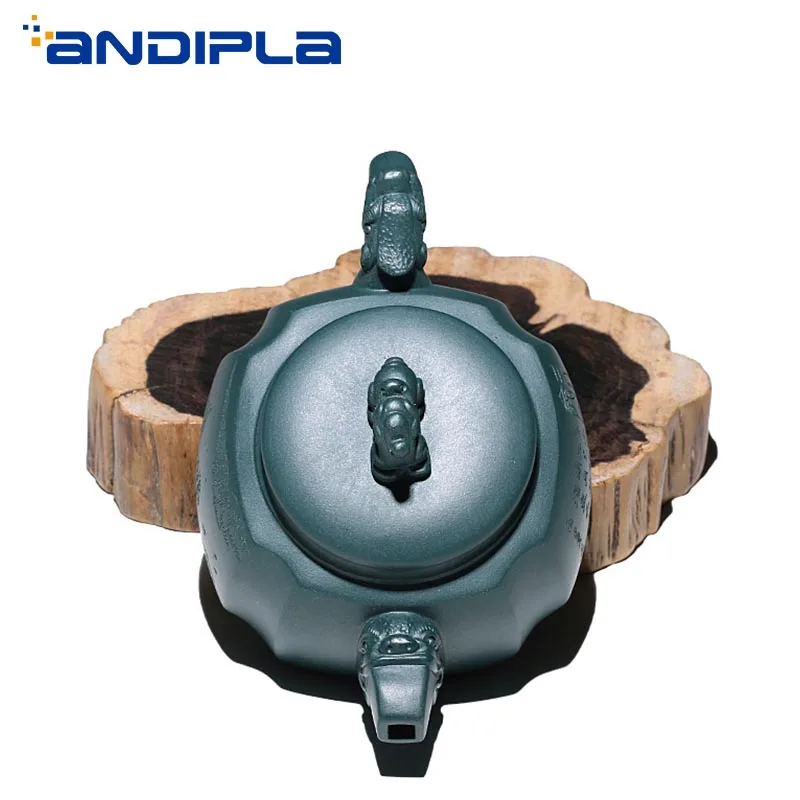 310cc аутентичный Фиолетовый Глиняный Исин Чайный горшок кварт Сян «длинный дракон» чайник мастер ручной работы китайский Zisha чайный набор кунг-фу