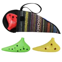 IRIN легкий 12 отверстий ABS пластик альт Ключ C окарина флейта с чехол для переноски и ремешок для любителей музыки и начинающих