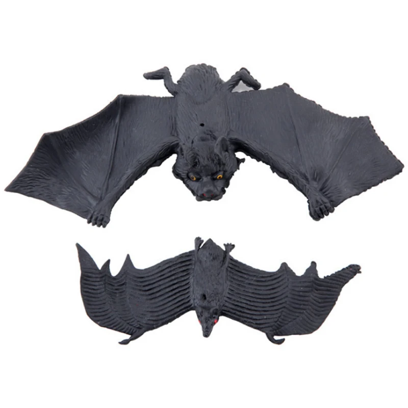 halloween decoration supplies imitation bat toy halloween tricky funny spoof toys soft imitation fake bat toy - Bat Halloween Decorations halloween decoration supplies imitation bat toy halloween tricky funny spoof toys soft imitation fake bat toy - Bat Halloween Decorations