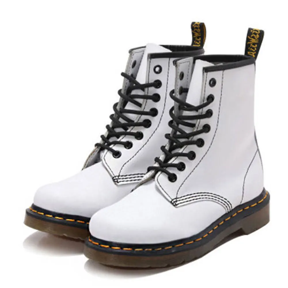 

2019 Stylish Women Genunie leather boots soft leather top layer genuine leather ankle boots for women flat lace boots