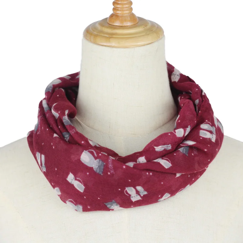 Блестящая бронзовая шаль шарф Snood Foulard мягкая женская на весну лето Осень