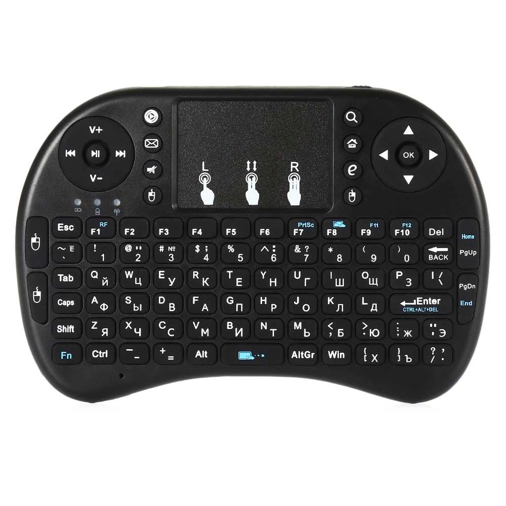 iPazzPort KP 810 21F Portable 2.4GHz Mini Wireless QWERTY Keyboard