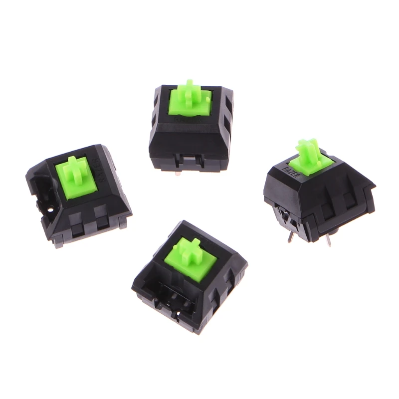 4Pcs Green RGB switches for Razer blackwidow Chroma Gaming Mechanical Keyboard