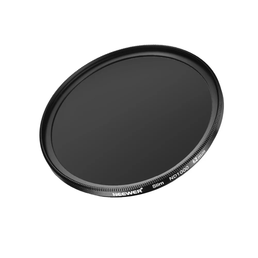 Neewer Slim 62MM Neutral Density ND 1000 Camera Lens Filter 10 Stop