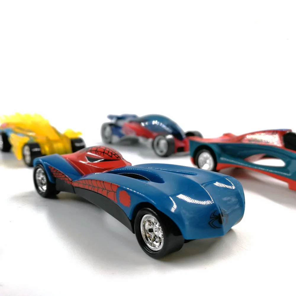 1:64 Car Spider Man коллекция литых игрушек металлическая модель автомобиля подарок на