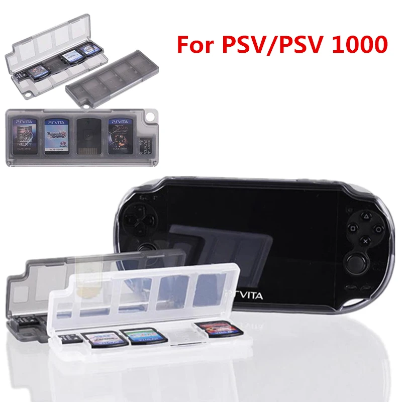 10 Cells Game Memory Cards Storage Case Collecting Holder Box Card Protective Case for Sony PS