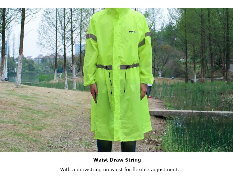 Reflexivo ao ar Capa de Chuva Capa de Chuva de Uma Jaqueta para Caminhadas Bluefield Unisex Livre Mochila Uma Peça Poncho Acampamento Ciclismo de 12 Cheap Jaq. caminhada