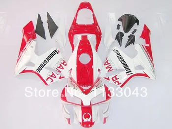 

100%Fit injection mold fairing kits for HONDA CBR600RR F5 03 04 CBR600 RR 2003 2004 CBR 600RR 03 04 red white Fairings +7gifts