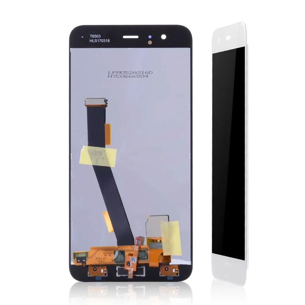 С датчиком отпечатков пальцев C Дисплей для XIAOMI Mi6 lcd сенсорный экран Замена