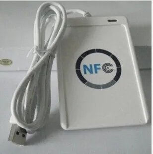 13,56 МГц USB ACR122U. Бирки с RFID считыватель смарт-карт писатель