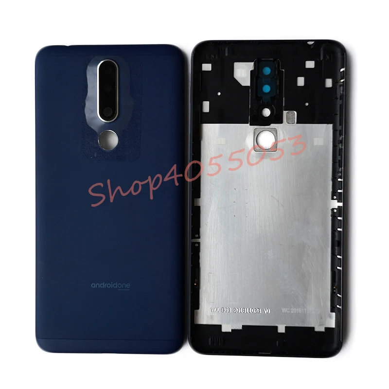 

original For Nokia 3.1plus the back battery cover is Nokia 3.1 plus metal door housing replacement repair spare parts