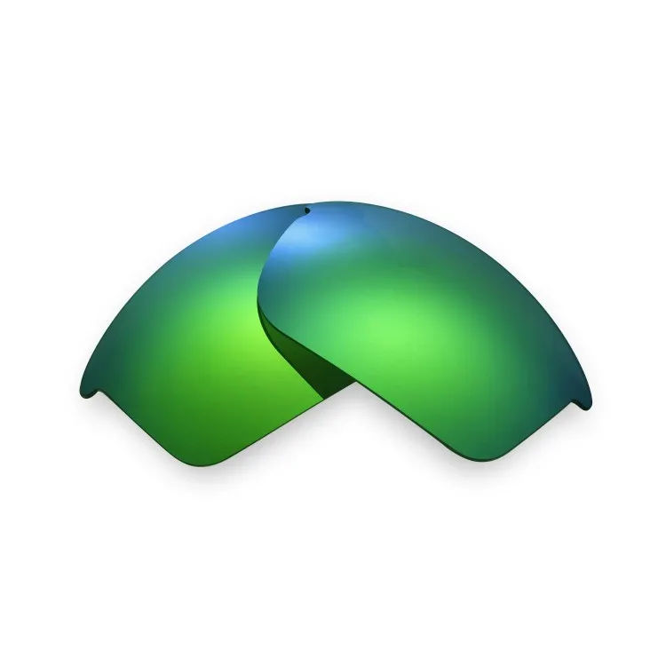 Walleva Поляризованные Сменные линзы для солнцезащитных очков для Окли бутылка Ракета 5 цветов - Цвет линз: Зеленый