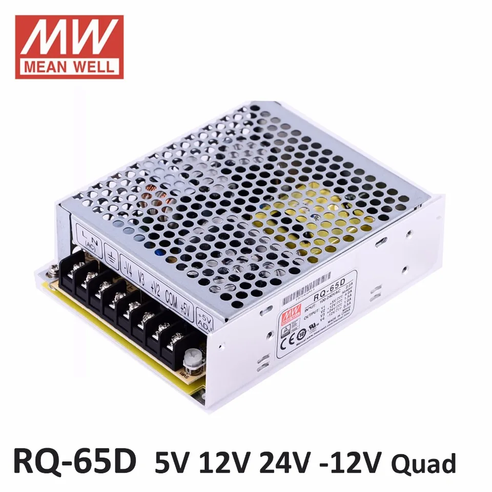 ONE-Year Warranty New In Box ! Meanwell Power Supply RQ-65C