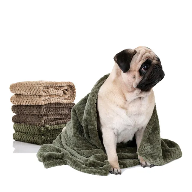Buy Flannel Absorbent Pet Supplies Towel Dog Bath