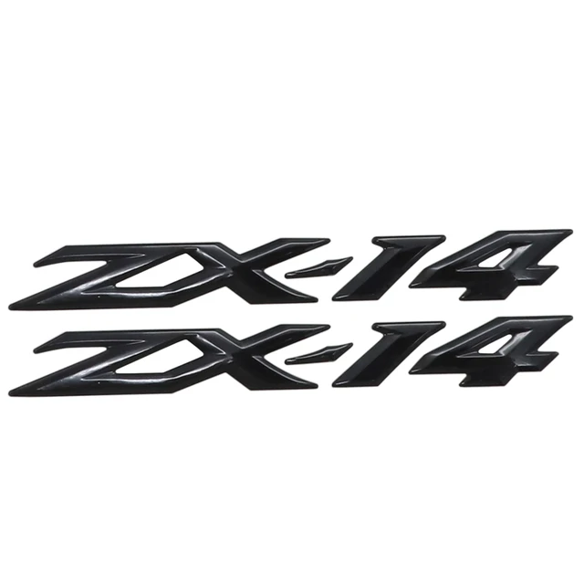 1Pcs Chrome Motorcycle Raised Sticker 3D 16x2cm Decals Emblem for